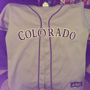 Colorado rockies Baseball shirt # 22 NANCE